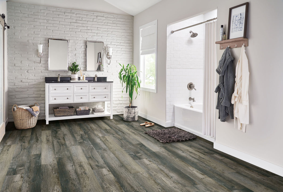 Bruce 2-in x 78-in Rustic Brown Vinyl T-Molding Floor Molding