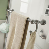 Portman 60 x 59-1/4 in. Frameless Mod Soft-Close Sliding Bathtub Door in Nickel with 3/8 in. (10mm) Clear Glass - Super Arbor