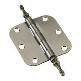 Full Mortise Inset Brushed Nickel Hinge (1-Pair) - Super Arbor