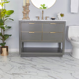 Lucida USA Gluecore Whitstone White 22-mil x 12-in W x 24-in L Waterproof Glue Down Luxury Vinyl Plank Flooring (36-sq ft/ Carton)
