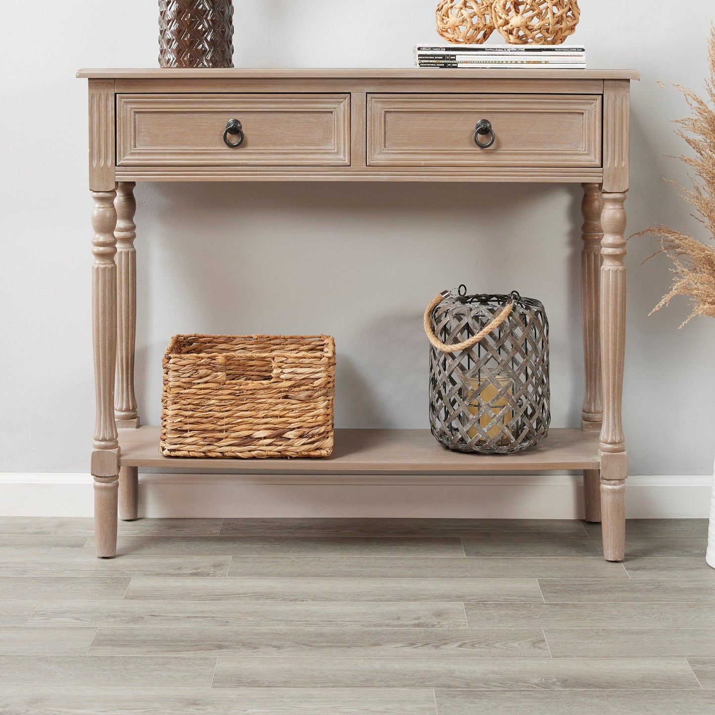 Lucida USA Decocore Soft Gray 5-4/5-in W x 25-in L x 7-mm Thick Waterproof Interlocking Luxury Vinyl Plank Flooring, 22-mil Wear Layer (14.5-sq ft Carton)