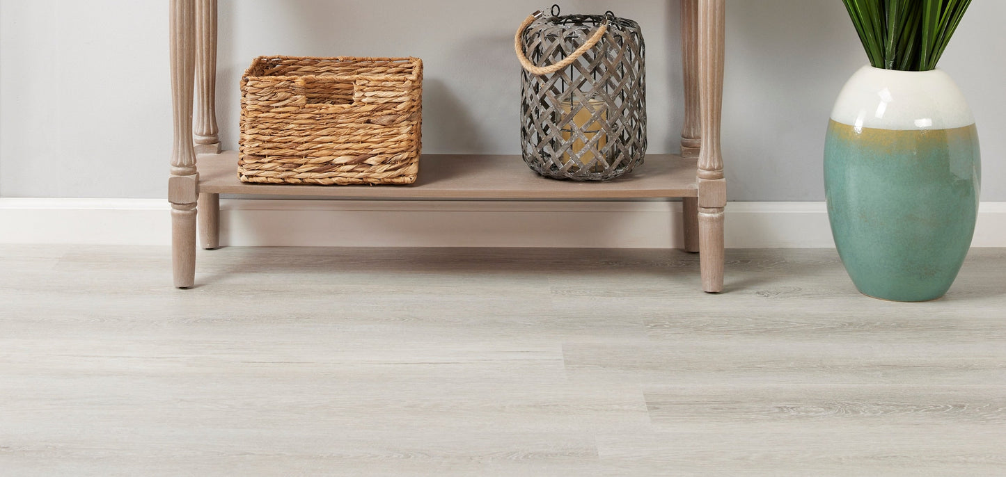 Lucida USA Trucore Greywolf 7-3/32-in W x 4-4/5-mm T Waterproof Interlocking Luxury Vinyl Plank Flooring (24.5-sq ft Carton)