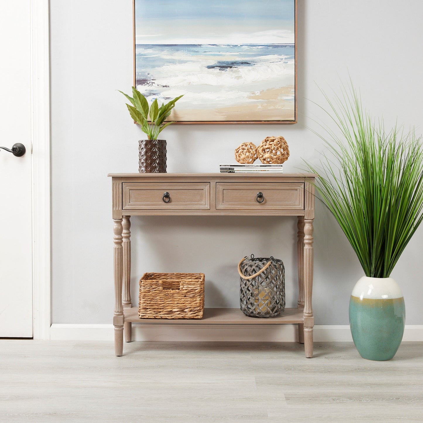Lucida USA Trucore Greywolf 7-3/32-in W x 4-4/5-mm T Waterproof Interlocking Luxury Vinyl Plank Flooring (24.5-sq ft Carton)