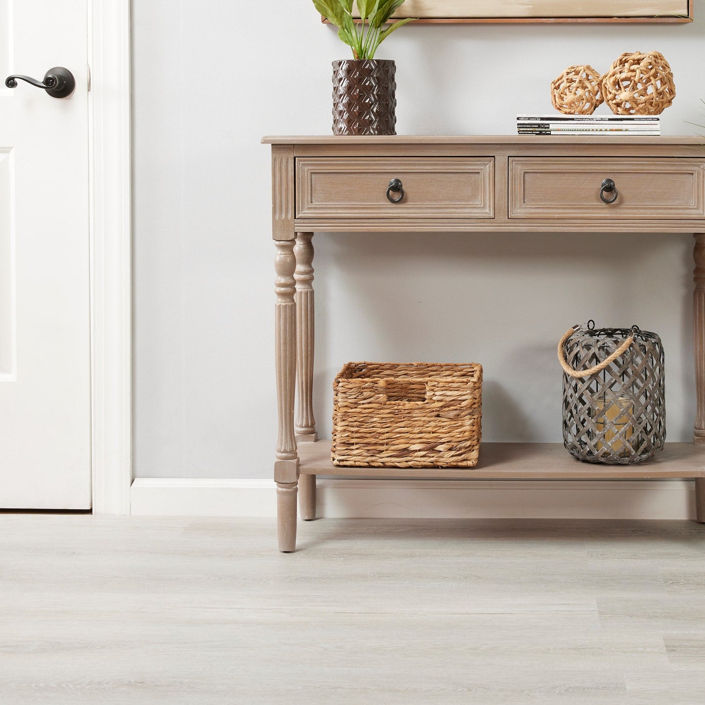 Lucida USA Trucore Greywolf 7-3/32-in W x 4-4/5-mm T Waterproof Interlocking Luxury Vinyl Plank Flooring (24.5-sq ft Carton)
