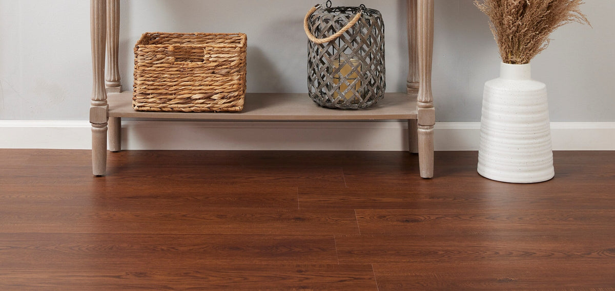 Lucida USA MaxCore Pro Ponytail Brown 20-mil x 7-3/32-in W x 48-in L Waterproof Interlocking Luxury Vinyl Plank Flooring (24.5-sq ft/ Carton)