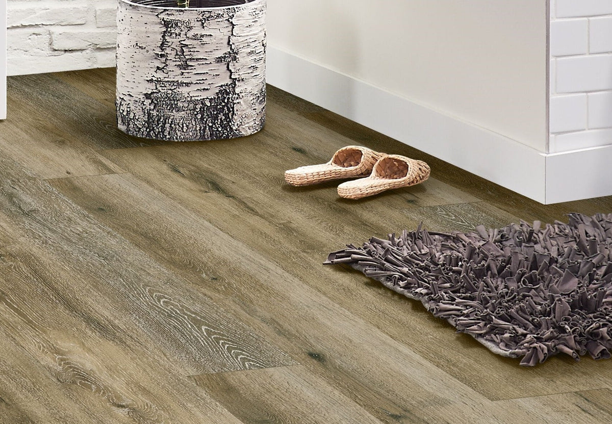 Armstrong Flooring Assurity Linen Sand 20-mil x 7-in W x 60-in L Waterproof Interlocking Luxury Vinyl Plank Flooring