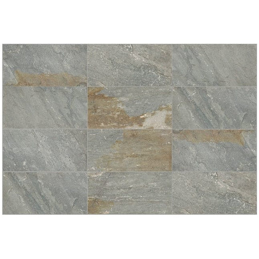 allen + roth Quartziti Sunset 12-in x 24-in Matte Porcelain Stone Look Floor and Wall Tile (1.92-sq. ft/ Piece)
