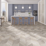 Lucida USA (Sample) DecoCore Beach Brown Wood Look 22-mil Waterproof Interlocking Luxury Vinyl Plank