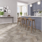 Lucida USA (Sample) DecoCore Beach Brown Wood Look 22-mil Waterproof Interlocking Luxury Vinyl Plank