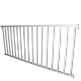 Wolf Handrail 6-ft x 42-in White Aluminum Deck Rail Kit