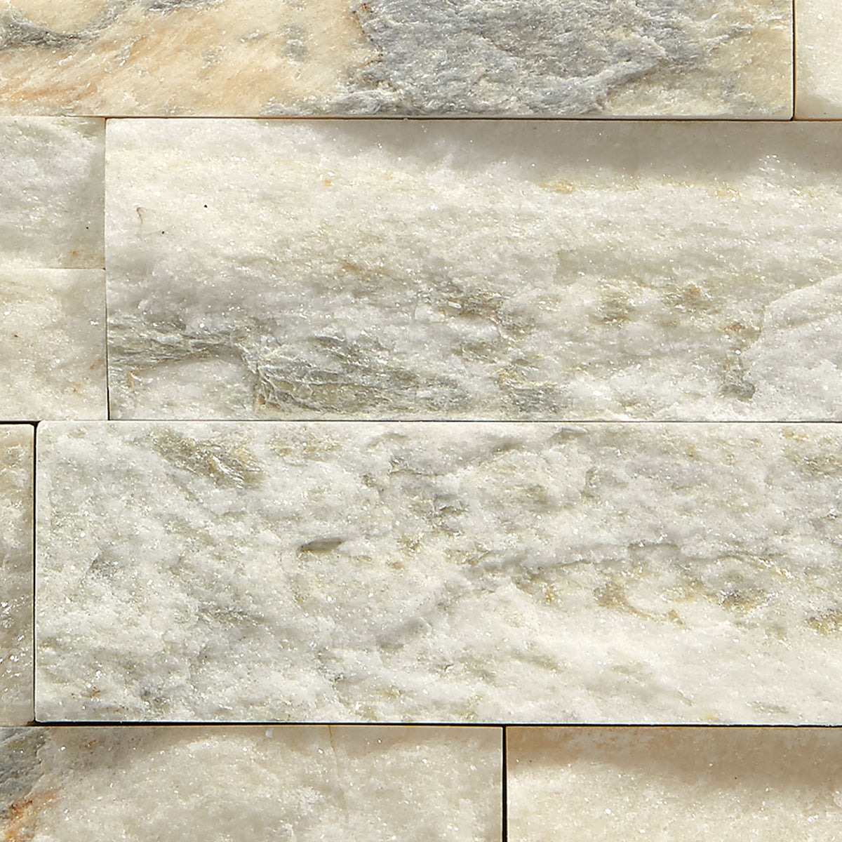 American Olean Rockland Soft Sand 5-in x 13-in Unglazed Natural Marble Mosaic Wall Tile, 6-Pack (2.7-sq ft Carton)