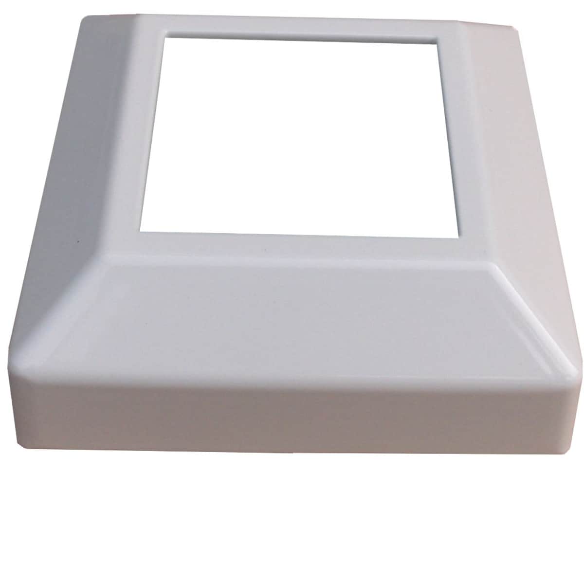Wolf Handrail 5-in x 5-in White Deck Post Sleeve