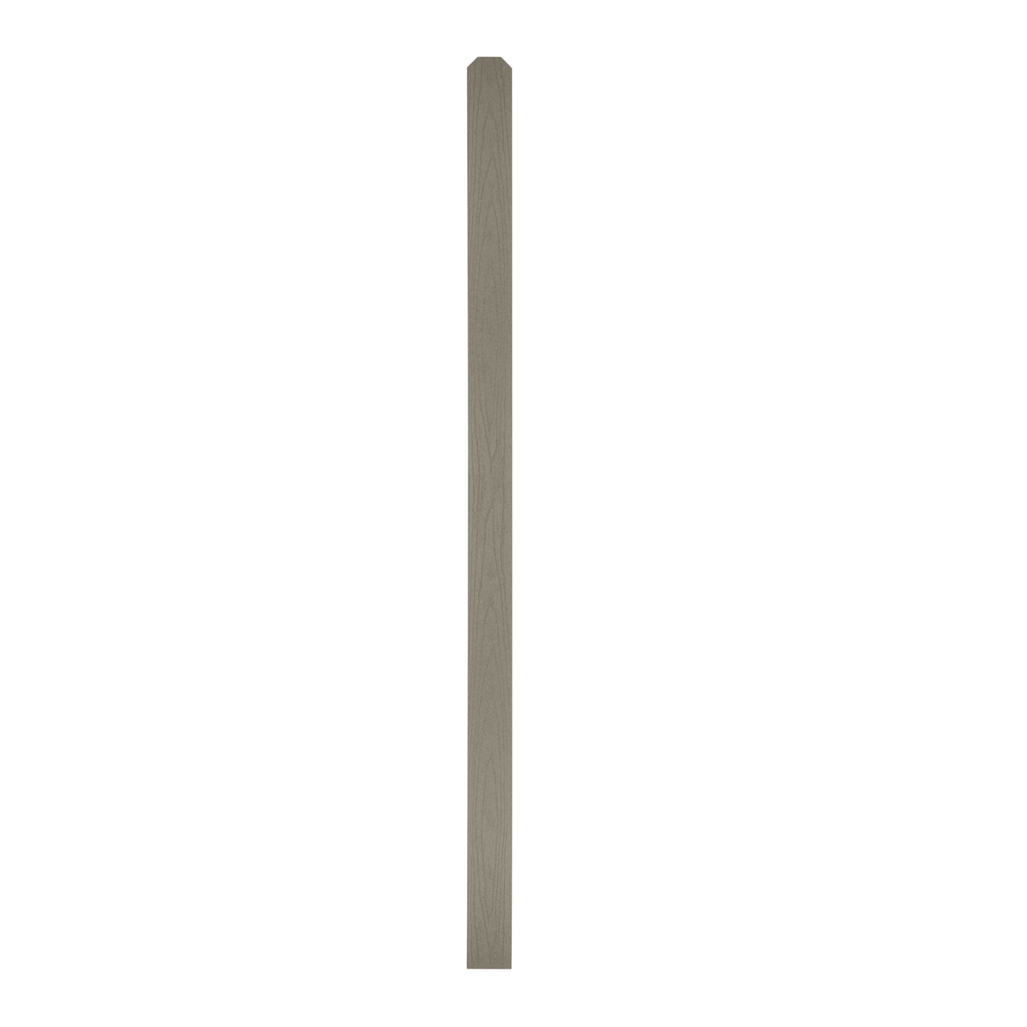 Natures Composites Composite Fence and Gate Picket - Dog Ear - Slate Grey - 3/8in. x 3.5in. x 5 3/4ft. (10-Pack)