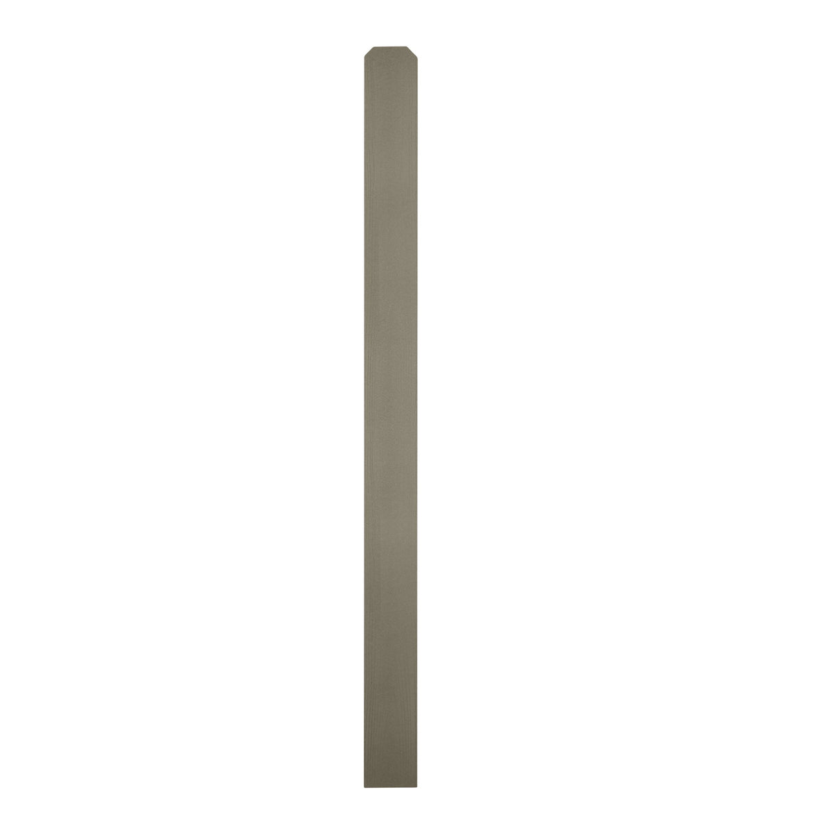 Natures Composites Composite Fence and Gate Picket - Dog Ear - Slate Grey - 3/8in. x 5in. x 5 3/4ft. (7-Pack)