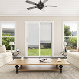 JELD-WEN 72-in x 80-in Vinyl Sliding, Right-hand sliding – additional view 8