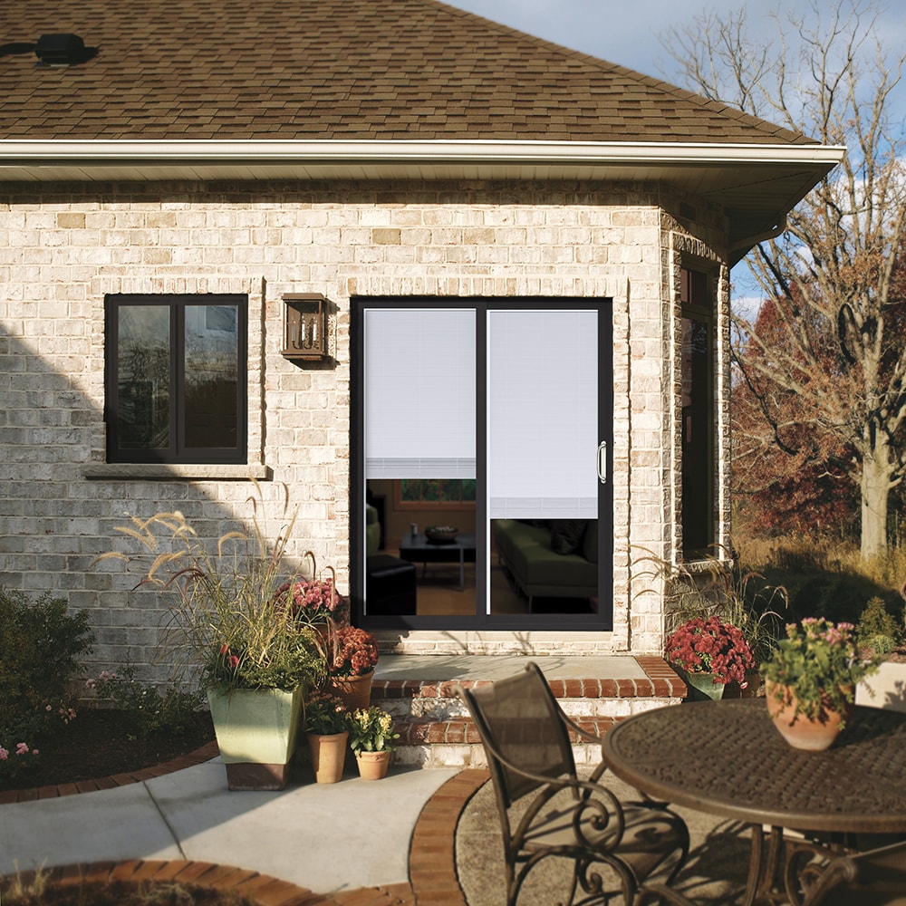 JELD-WEN 72-in x 80-in Vinyl Sliding, Right-hand sliding – additional view 3