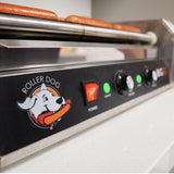 306 sq. in. Stainless Steel Hot Dog Roller Grill