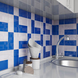 Giorbello Classic Premium Cobalt Blue 6-in x 12-in Glossy Glass Subway Wall Tile (5-sq. ft/ Carton)
