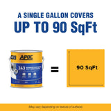 APOC 243 Advanced Elastomeric White Roof Coating, 0.9-Gallon – 10-Year Limited Warranty