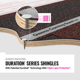 Owens Corning TruDefinition Duration STORM Architectural Roof Shingles, Onyx Black, 32.8-sq ft per Bundle