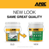 APOC 576 Premium Silicone White Reflective Roof Coating, 4.75-Gallon (Lifetime Warranty)
