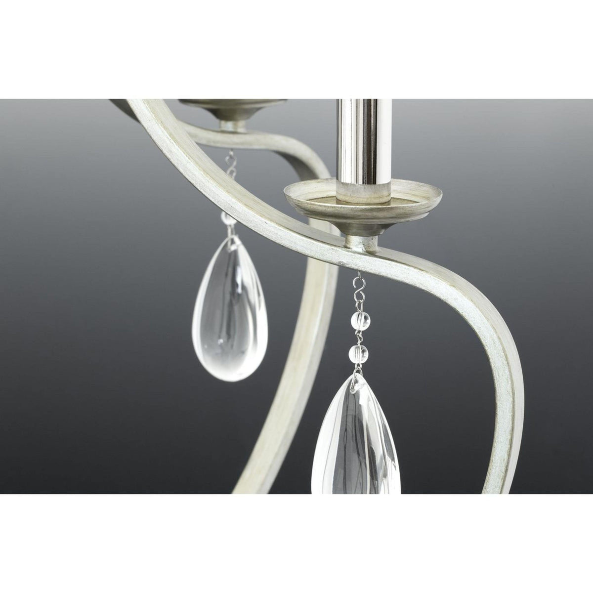 Progress Lighting Anjoux 9-Light Gray Transitional Chandelier
