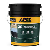 APOC 301 4.75-Gallon Fibered Asphalt Roof & Foundation Coating - Black