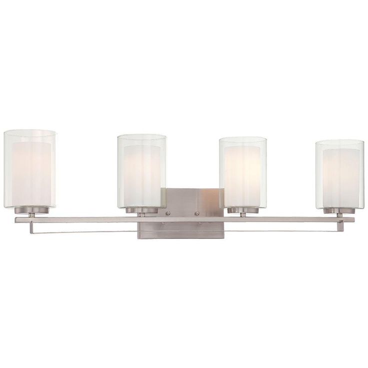 Parsons Studio 4-Light Brushed Nickel Bath Light