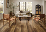 STAINMASTER PetProtect (Sample) Wendover Brown Oak Waterproof Wood Look Interlocking Luxury Vinyl Plank