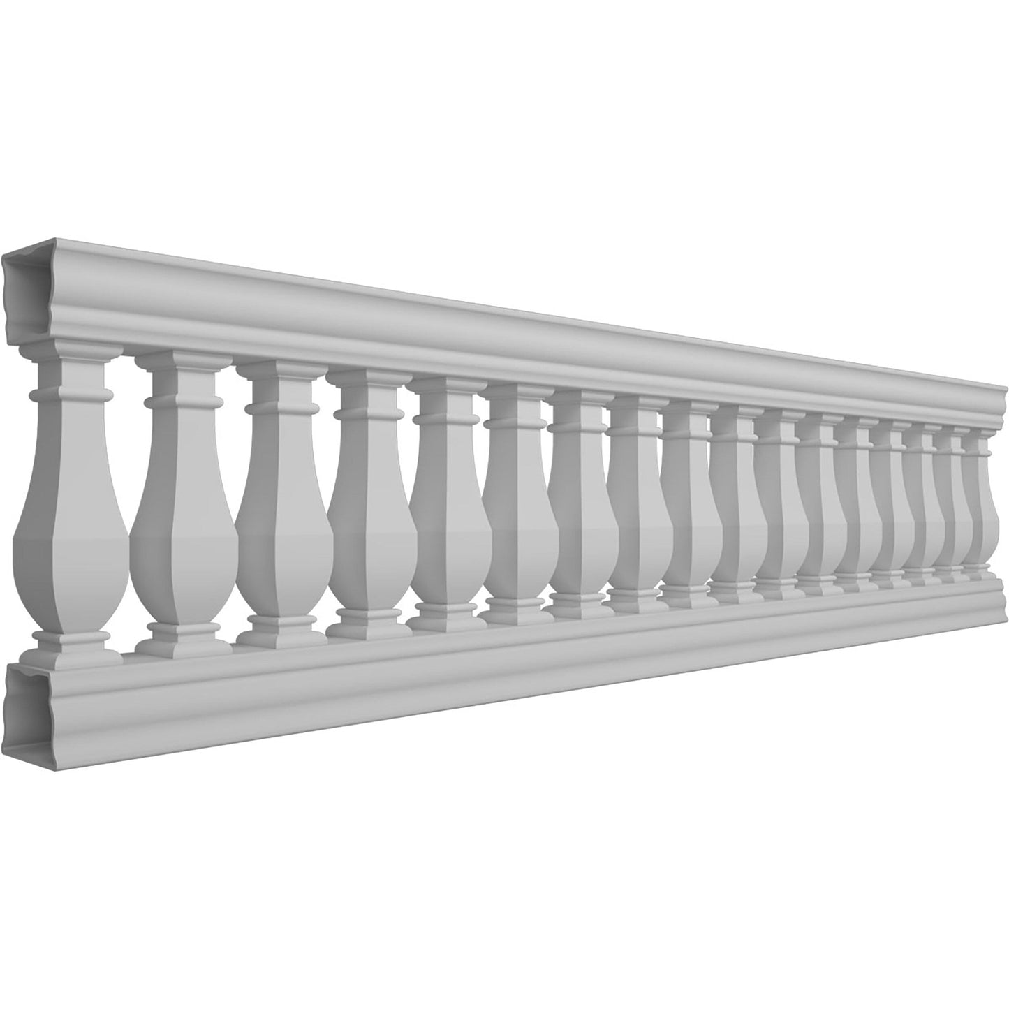 Ekena Millwork FiberThane Arcadian Fiberglass Deck Rail Kit