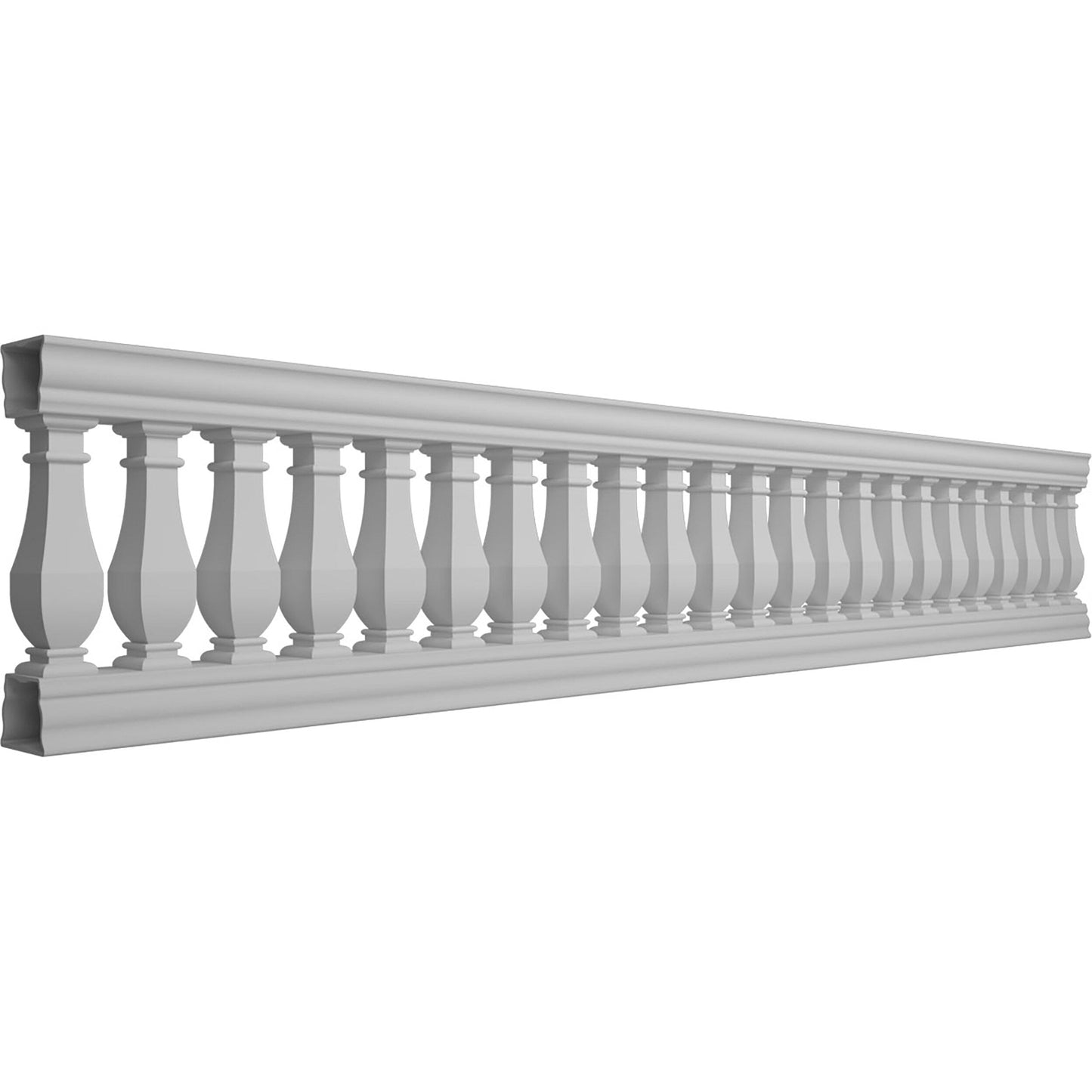 Ekena Millwork FiberThane Arcadian Fiberglass Deck Rail Kit