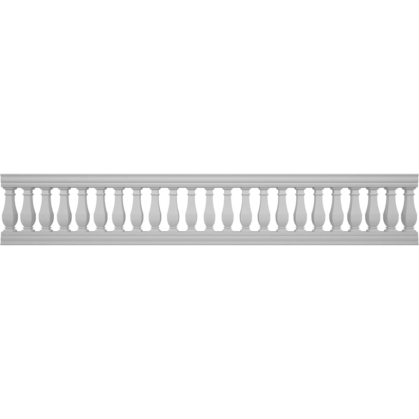 Ekena Millwork FiberThane Arcadian Fiberglass Deck Rail Kit