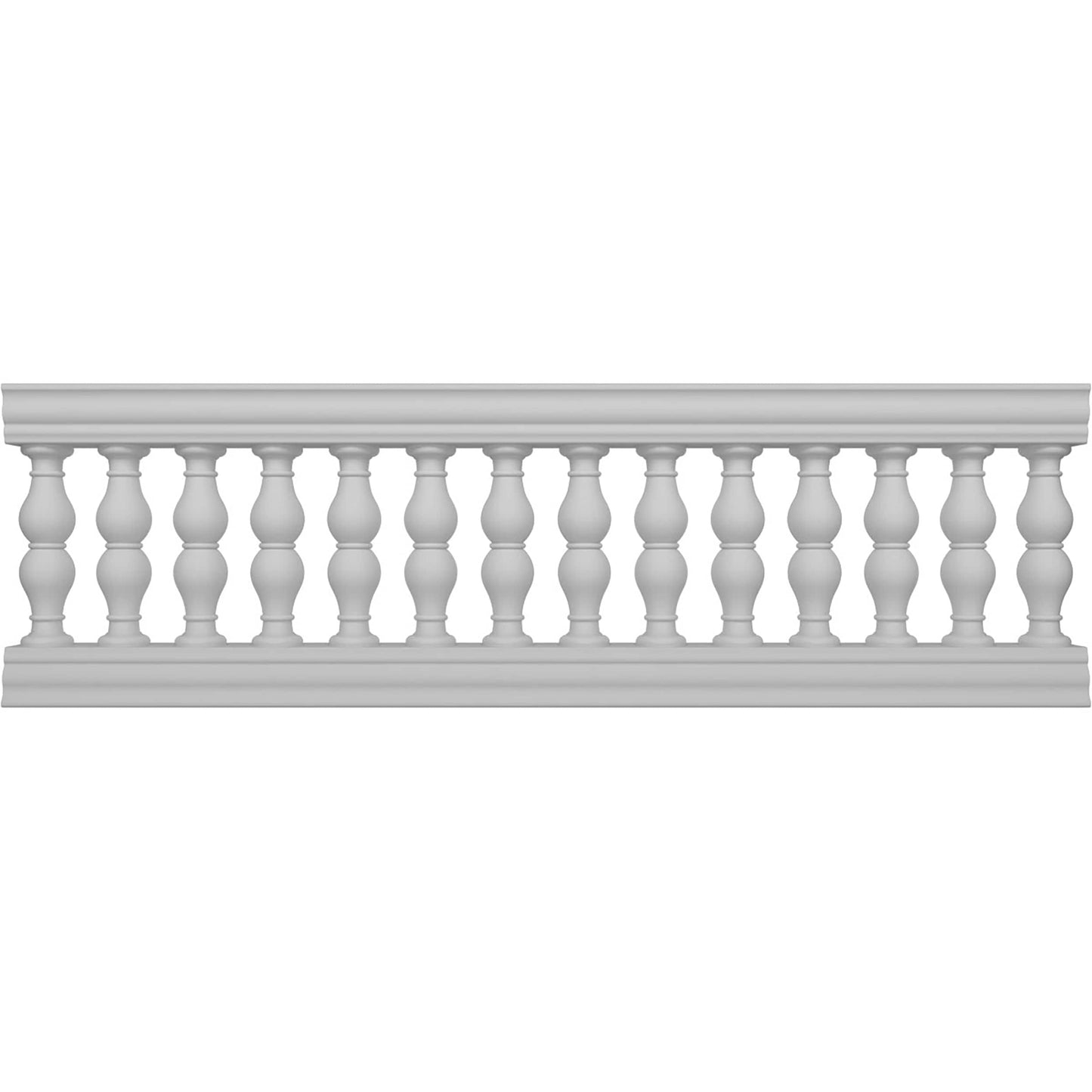 Ekena Millwork FiberThane Avalon Fiberglass Deck Rail Kit
