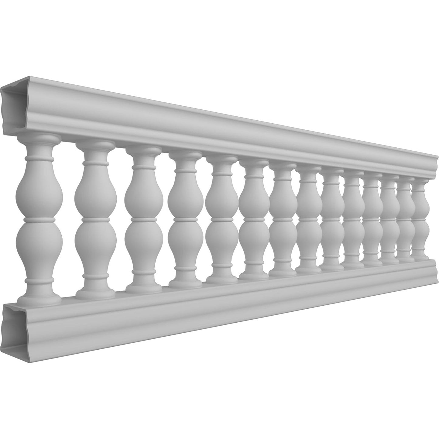 Ekena Millwork FiberThane Avalon Fiberglass Deck Rail Kit