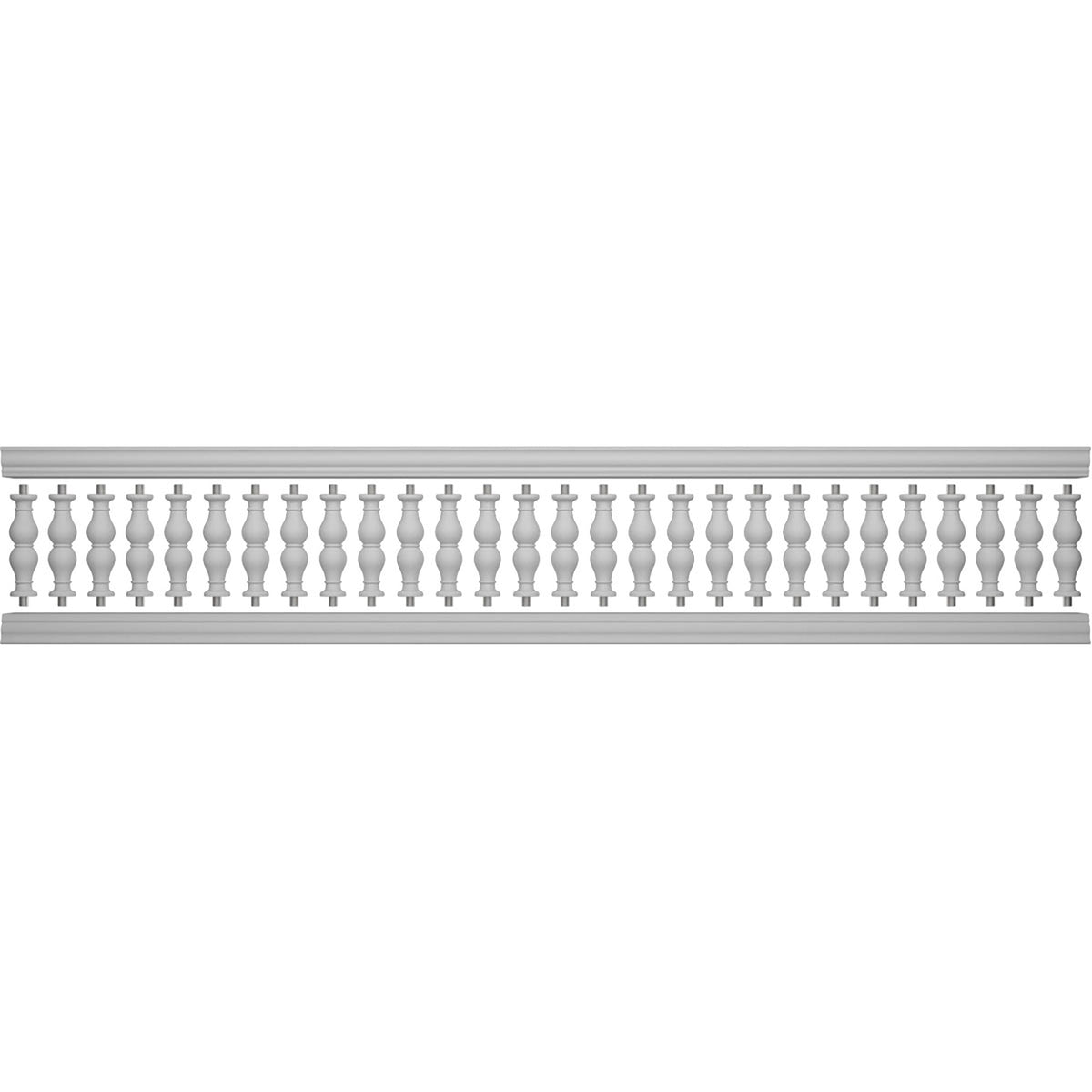 Ekena Millwork FiberThane Avalon Fiberglass Deck Rail Kit