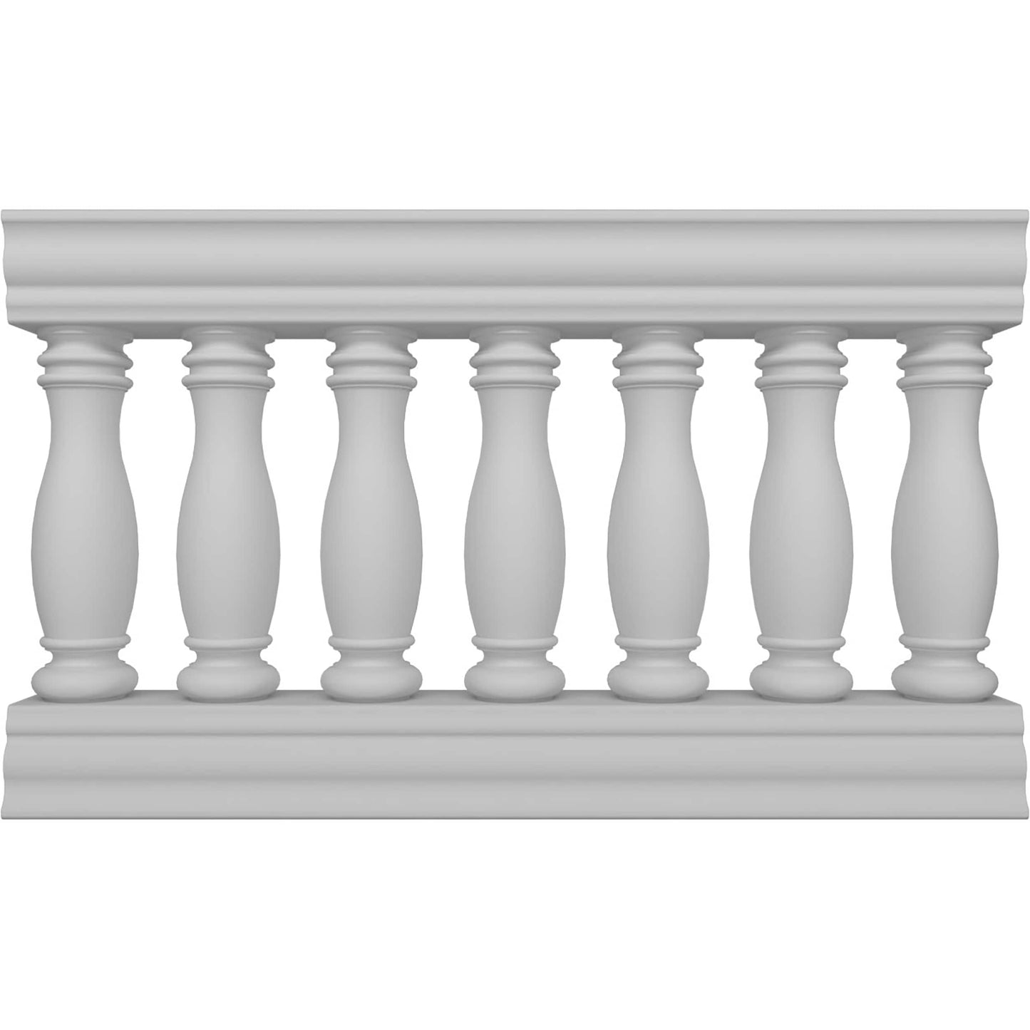 Ekena Millwork FiberThane Embassy Fiberglass Deck Rail Kit