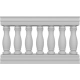Ekena Millwork FiberThane Embassy Fiberglass Deck Rail Kit