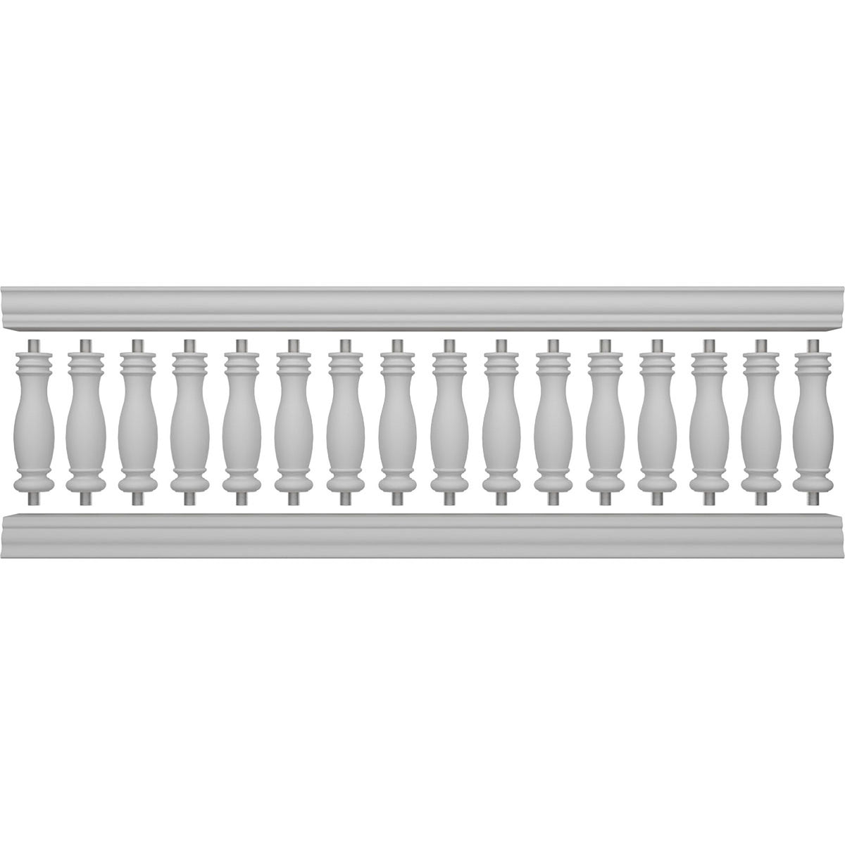 Ekena Millwork FiberThane Embassy Fiberglass Deck Rail Kit