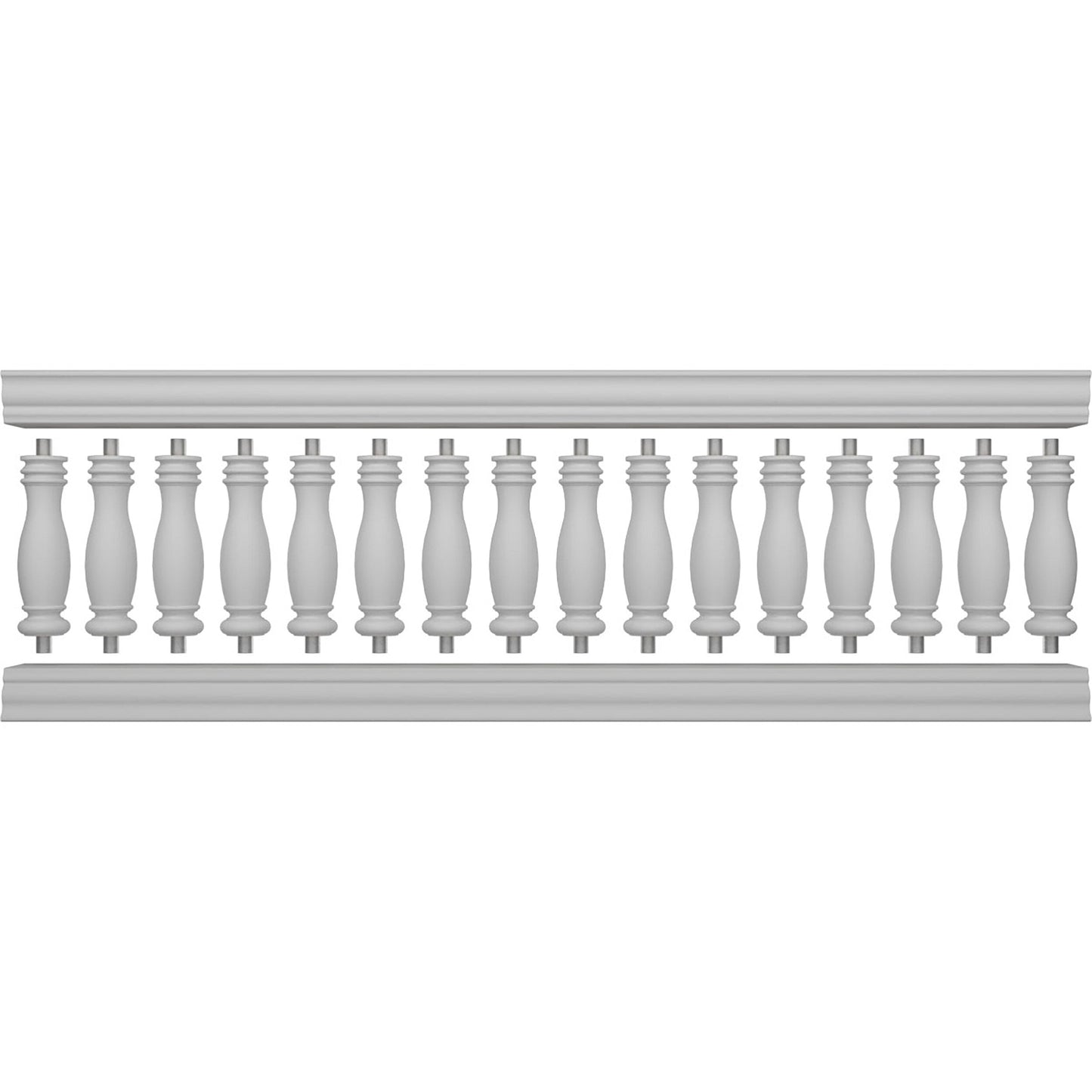 Ekena Millwork FiberThane Embassy Fiberglass Deck Rail Kit