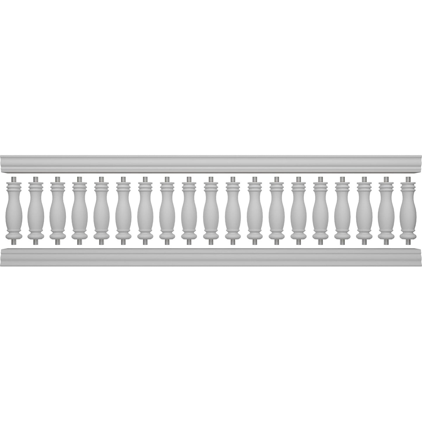 Ekena Millwork FiberThane Embassy Fiberglass Deck Rail Kit