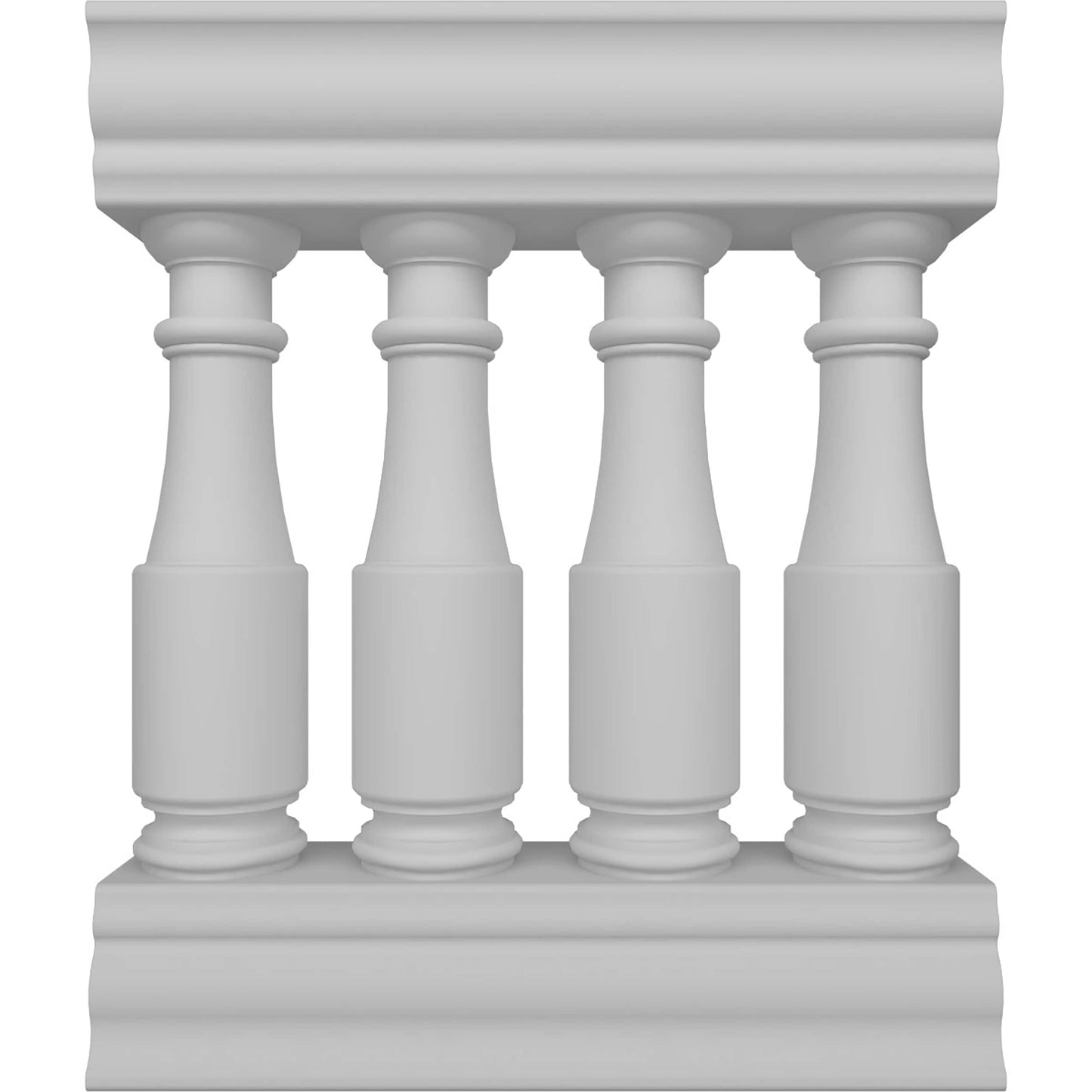 Ekena Millwork FiberThane Hamilton Fiberglass Deck Rail Kit