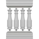 Ekena Millwork FiberThane Hamilton Fiberglass Deck Rail Kit
