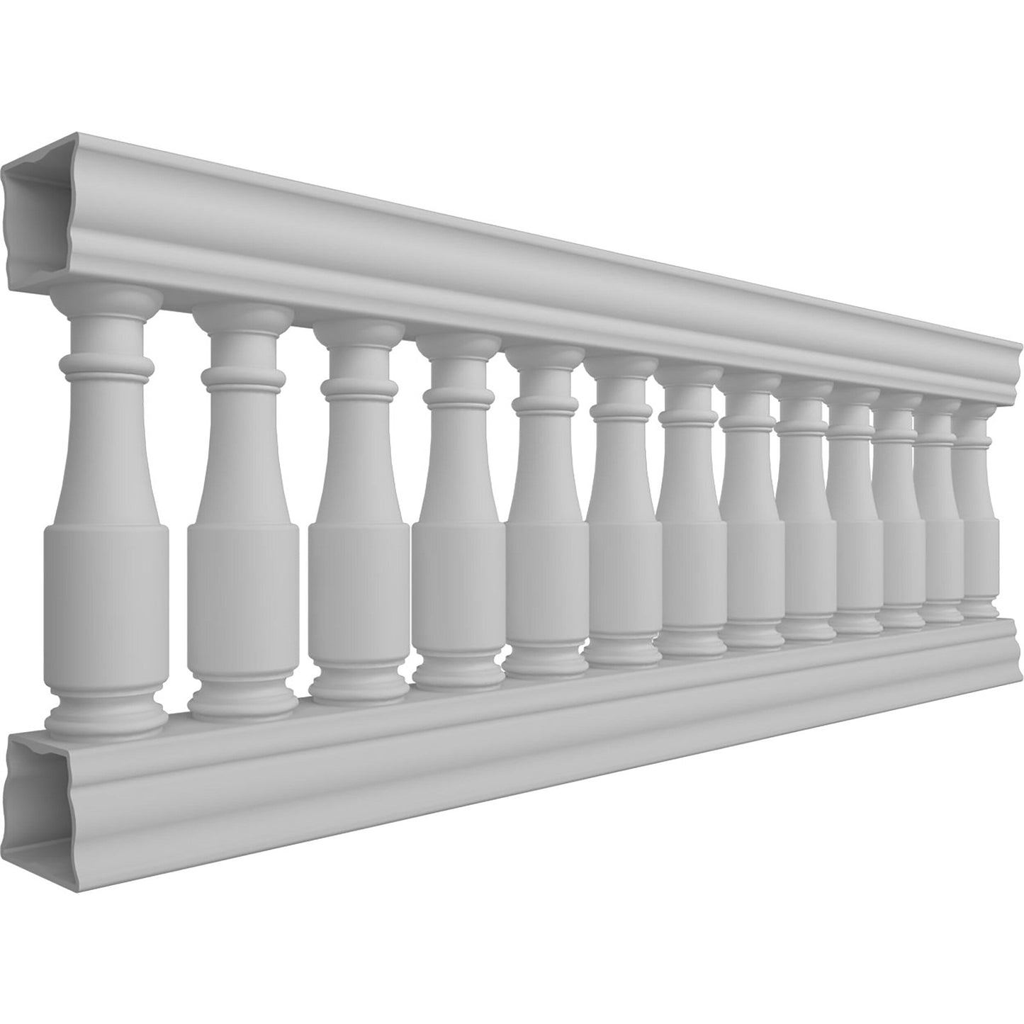Ekena Millwork FiberThane Hamilton Fiberglass Deck Rail Kit