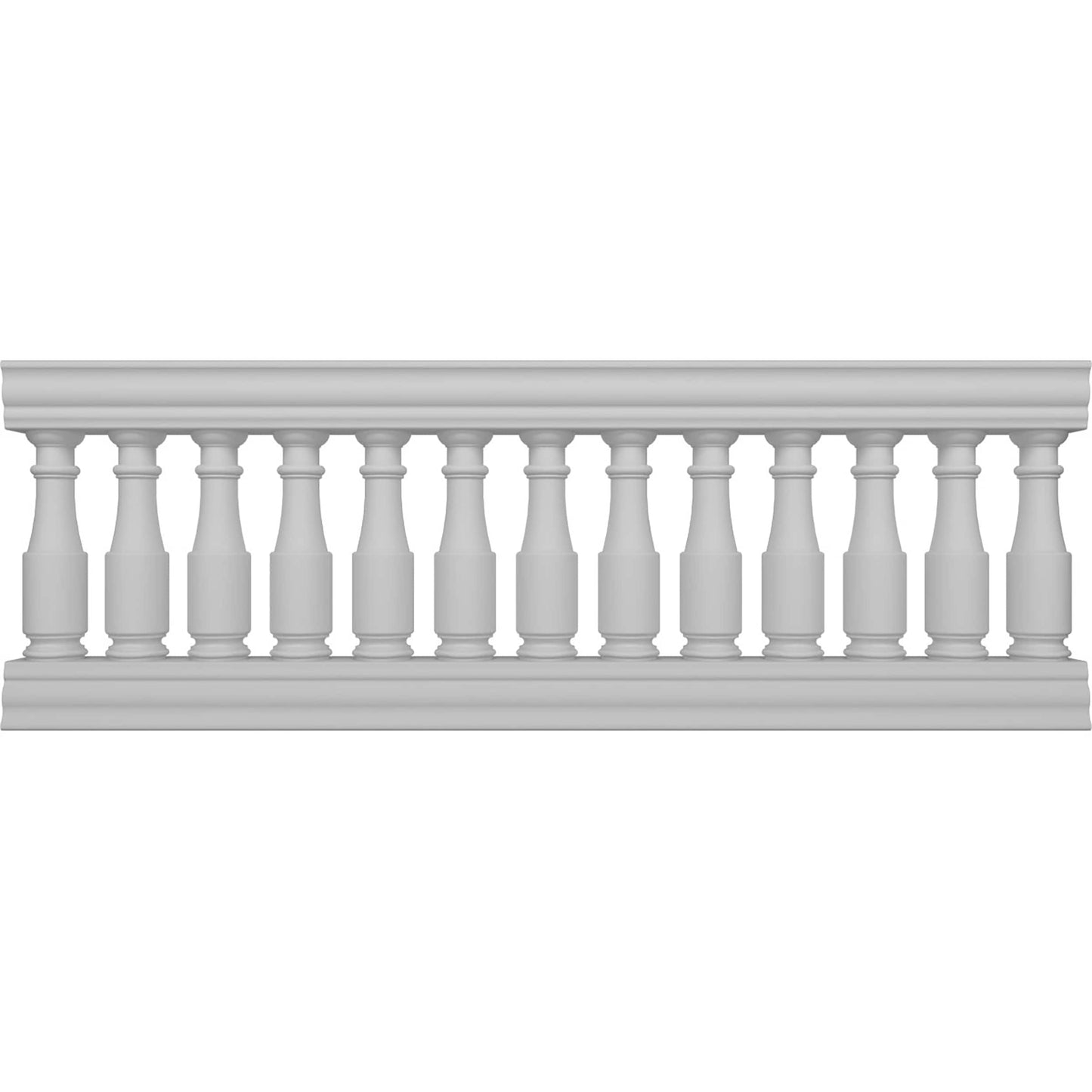 Ekena Millwork FiberThane Hamilton Fiberglass Deck Rail Kit