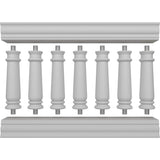 Ekena Millwork FiberThane Wellington Fiberglass Deck Rail Kit