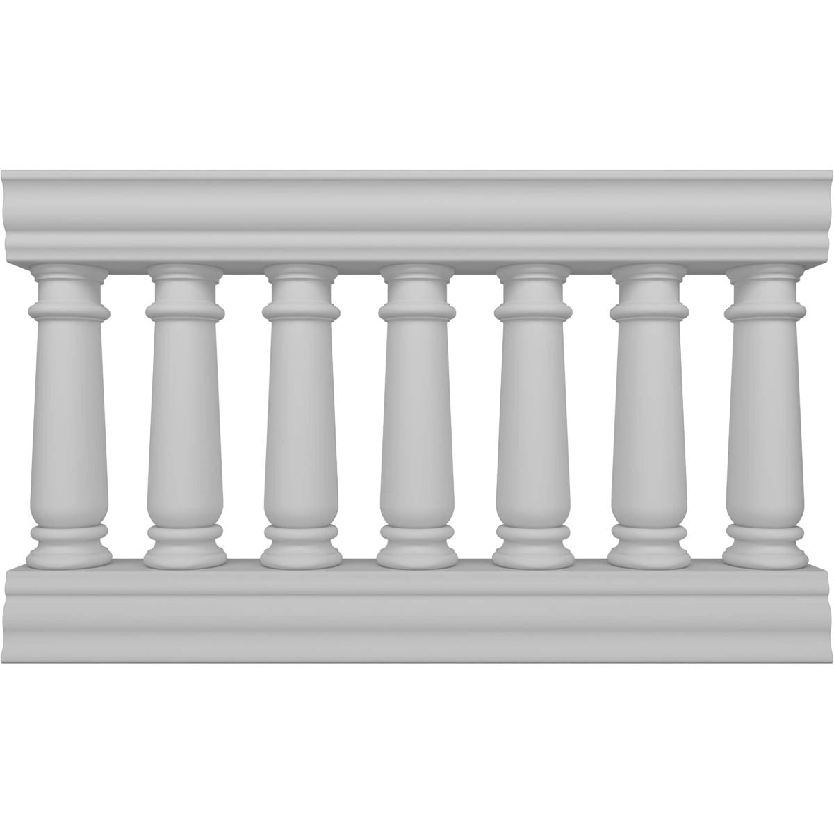 Ekena Millwork FiberThane Wellington Fiberglass Deck Rail Kit