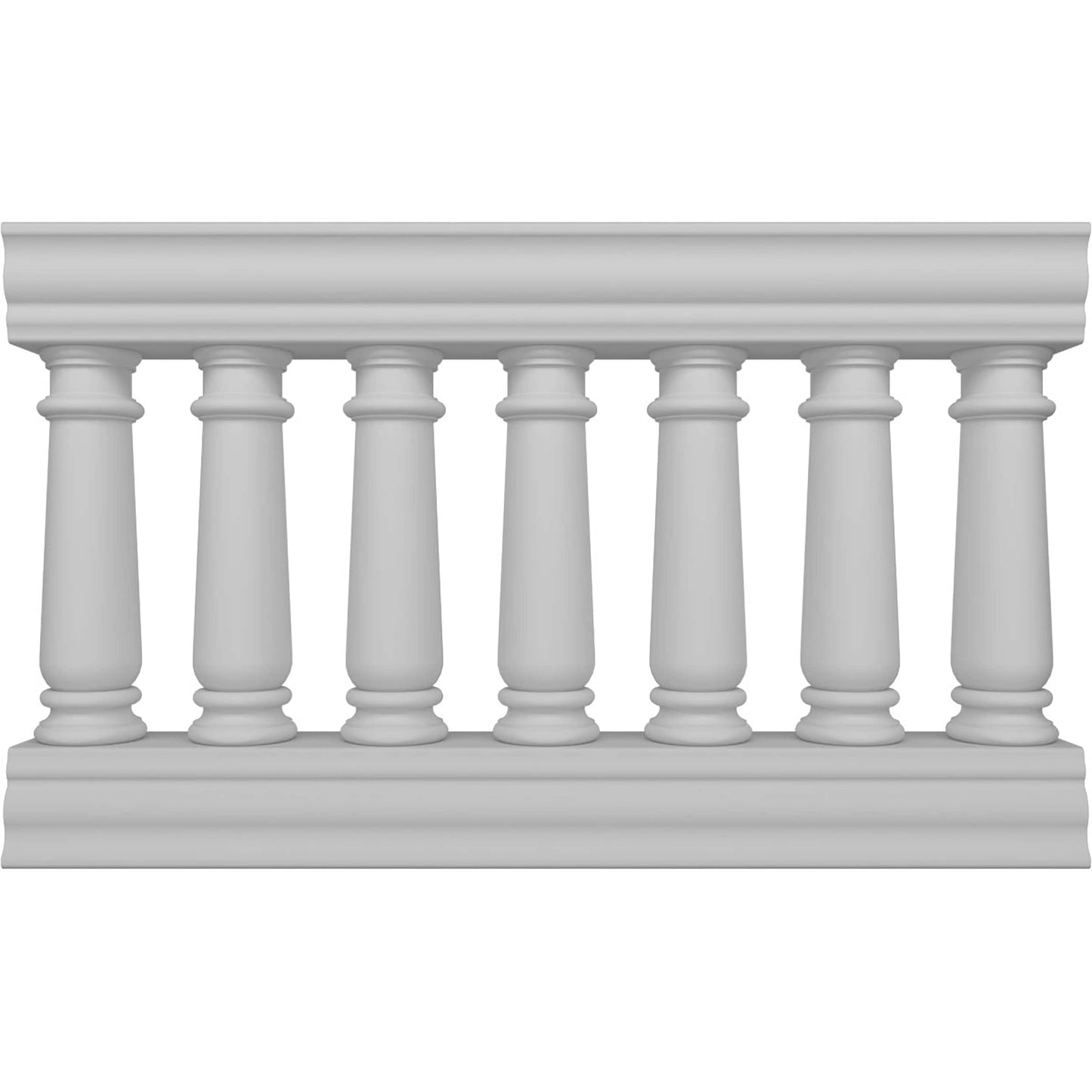 Ekena Millwork FiberThane Wellington Fiberglass Deck Rail Kit