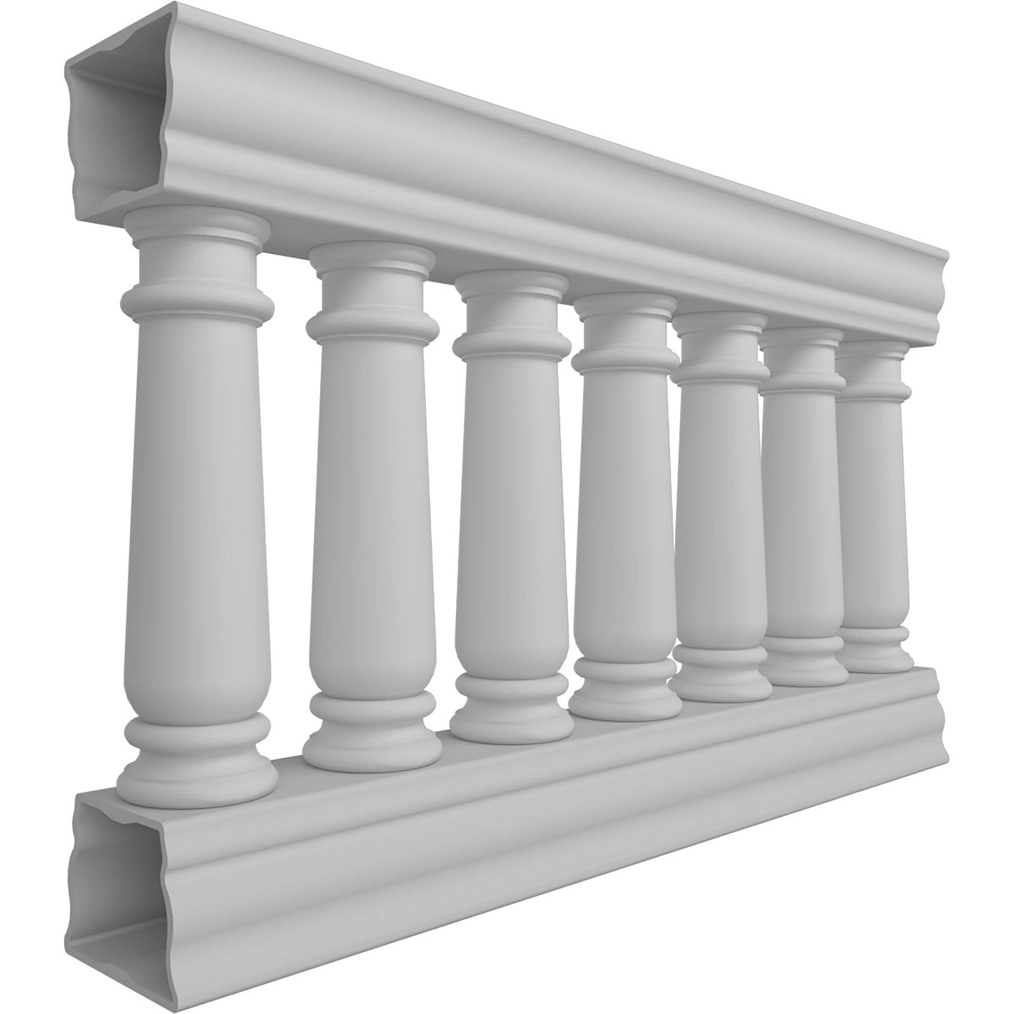 Ekena Millwork FiberThane Wellington Fiberglass Deck Rail Kit