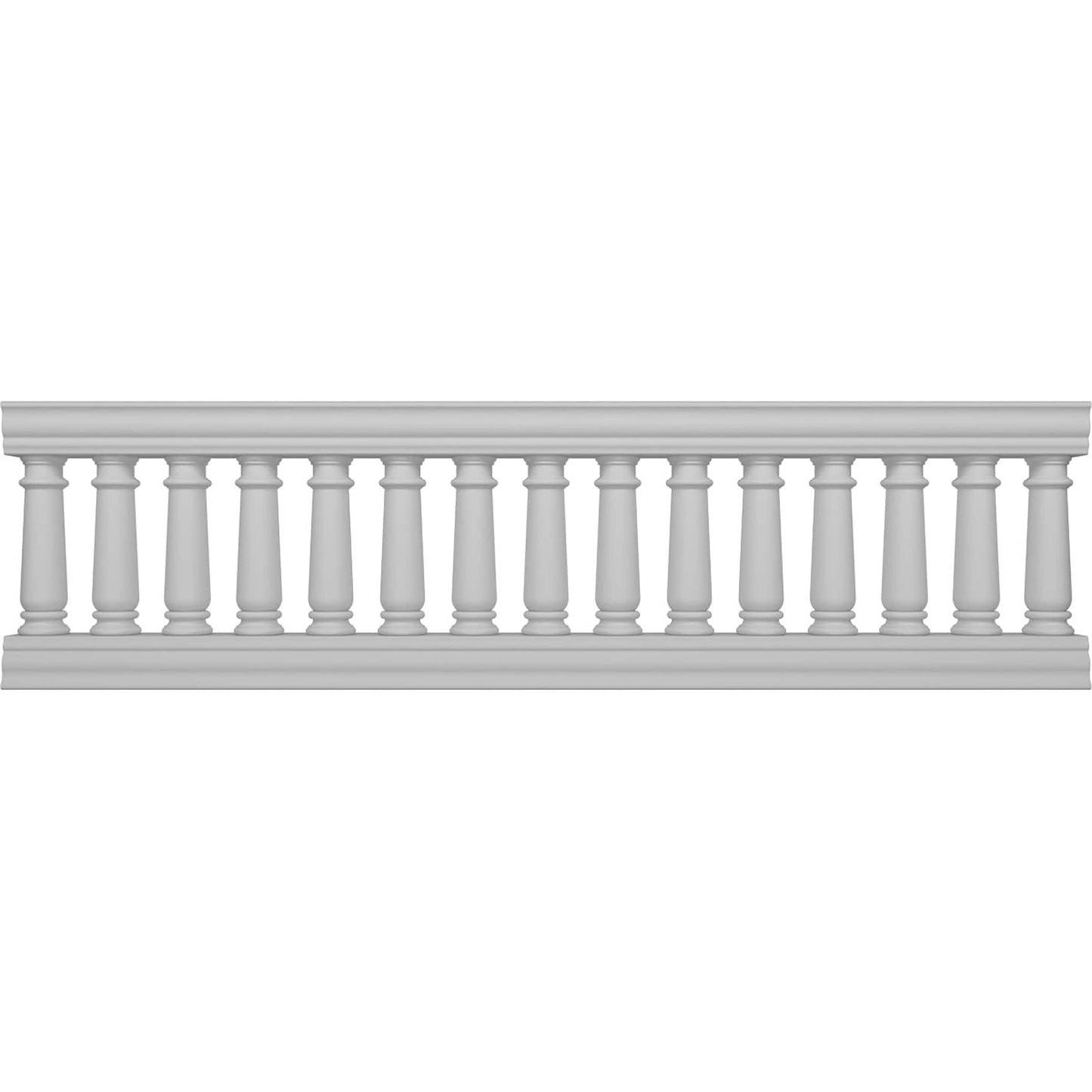 Ekena Millwork FiberThane Wellington Fiberglass Deck Rail Kit
