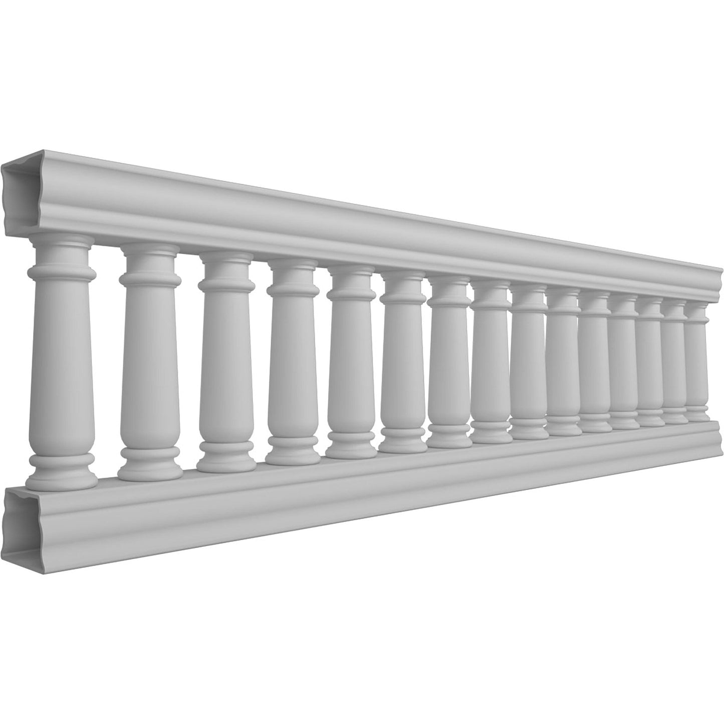 Ekena Millwork FiberThane Wellington Fiberglass Deck Rail Kit